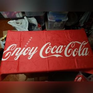 5' X 4' ENJOY COCA COLA  BATH TOWEL CK3